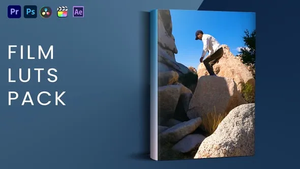 10个干净时尚滤镜电影广告图像视频调色LUT预设 Film Luts Pack