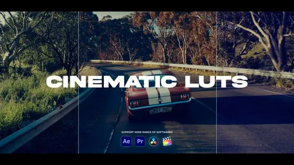50种专业电影级调色LUTS预设 Cinematic LUTs Color Presets