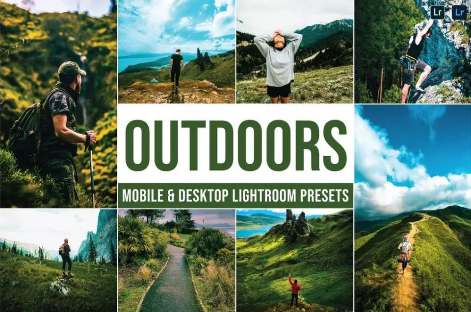 徒步旅行风光摄影后期Lightroom预设与手机版LR预设 Outdoor Mobil und Desktop Lightroom Presets