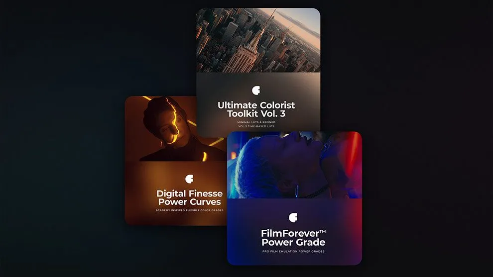 2383影视级胶片LUTs调色预设合集 Colorist Factory – FilmForever Power Grades + Ultimate Colorist Toolkit 3.0