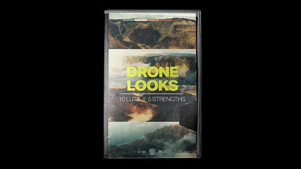 10款大疆无人机航拍DLog视频调色LUT预设 Tropic Colour – Drone LUTs