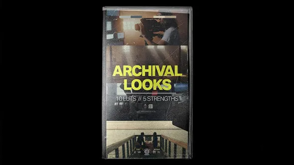 10种复古历史档案记录片视频调色LUT预设 Tropic Colour – Archival LUTs