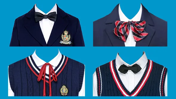 证件照服装素材-儿童童装服装素材88款（男童女童都有）