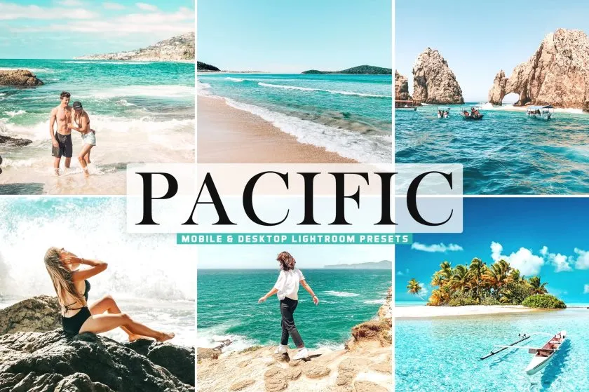 太平洋海岸旅拍人像Lightroom预设与移动LR预设 Pacific Lightroom Presets