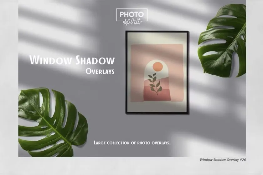 46张窗户阴影投影照片合成叠加素材 Window Shadow Overlays