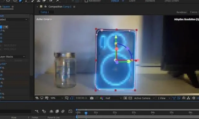 AE初学者创建视频合成特效工具工作流程视频教程