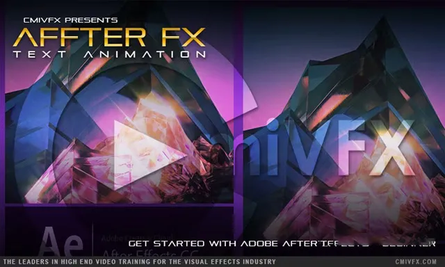 AE高级文本动画特效技术视频教程 cmiVFX After FX Text Animation