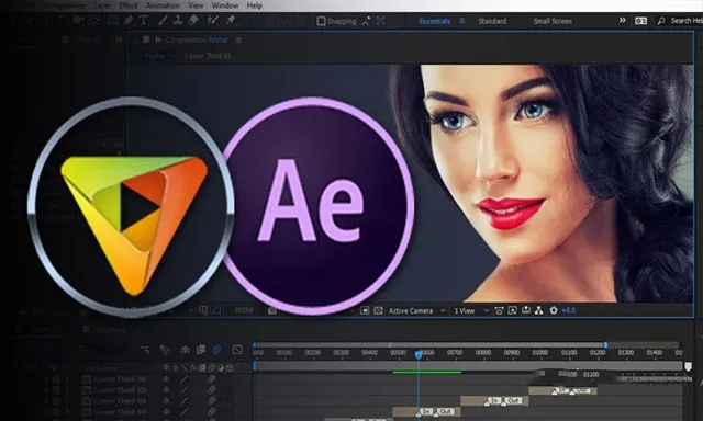 After Effects CC下横栏图形动画视频教程