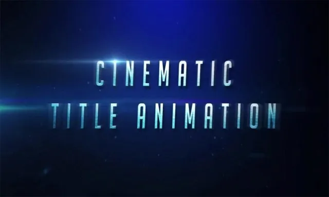 AE中创建电影预告片文本动画工作流程视频教程