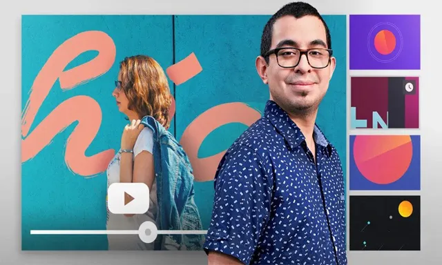 AE品牌视听内容建设动画设计视频教程中文字幕