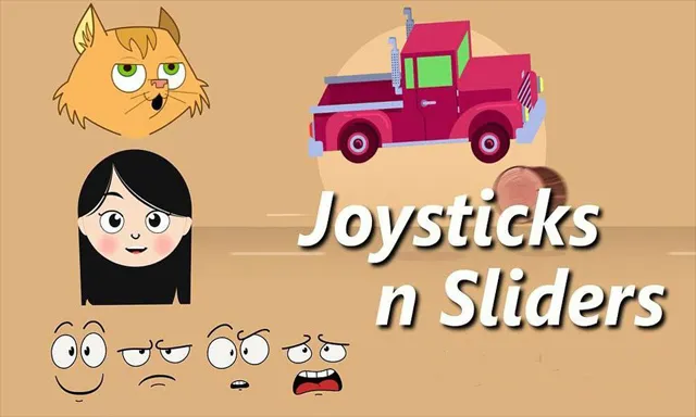 AE中Joysticks n Sliders脚本动画技术视频教程中文字幕