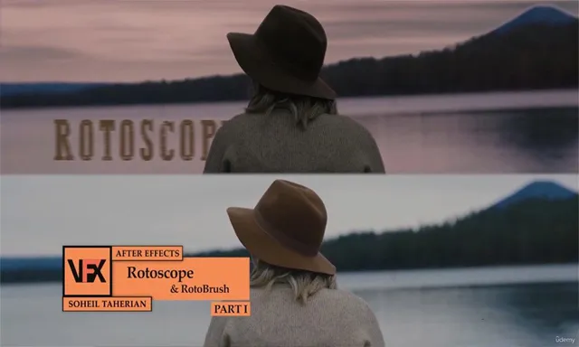 AE创建专业VFX和遮罩后期制作视觉特效工作流程视频教程
