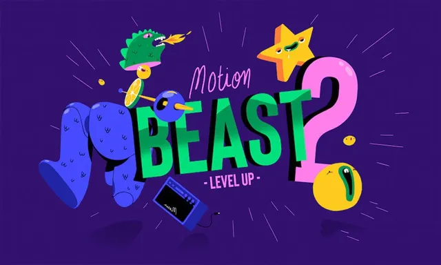 AE C4D Blender卡通MG动画创意设计大师级训练视频教程 Motion Beast 2 Online Course - Motion Design School