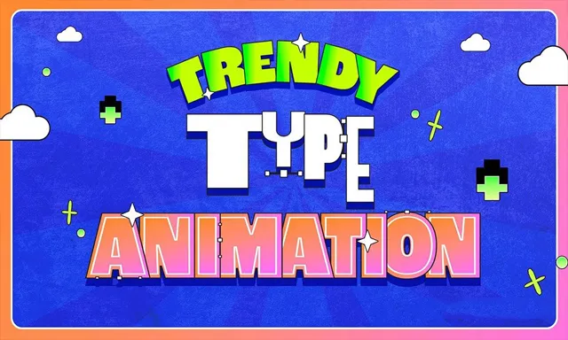 After Effects时尚动感字体动画实例制作视频教程 Trendy Kinetic Type Animation In After Effects