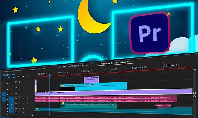 Premiere Pro高效视频剪辑工作流程视频教程 Learn BLAZING Fast Editing Technique in Adobe Premiere Pro