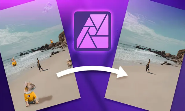 Affinity Photo 2删除照片不需要对象视频教程 Remove Unwanted Objects in Affinity Photo 2