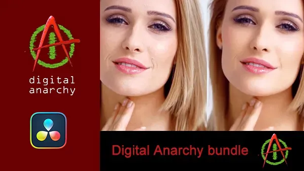Digital Anarchy bundle 2025.5 Win版 磨皮美颜锐化光照视频去闪烁达芬奇OFX插件合集
