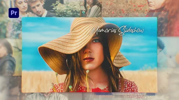 Photo Slideshow PR模板照片幻灯片动画视频相册下载 Photo Slideshow MOGRT