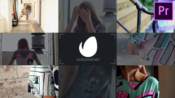 现代时尚流行经典商务品牌开场片头PR模板下载 Fashion Opener