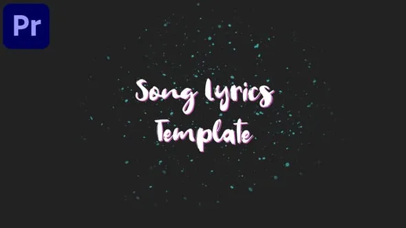 浪漫婚礼活动商务折扣文本介绍标题动画PR模板下载 Lyrics Template