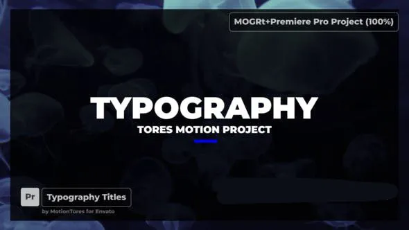 商务时尚经典流行现代文本标题动画PR模板下载