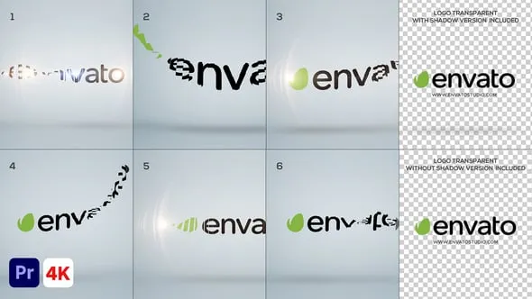 耀斑光效视频片头LOGO动画效果制作PR模板下载 Simple Logo Reveals V4 A Premiere Pro