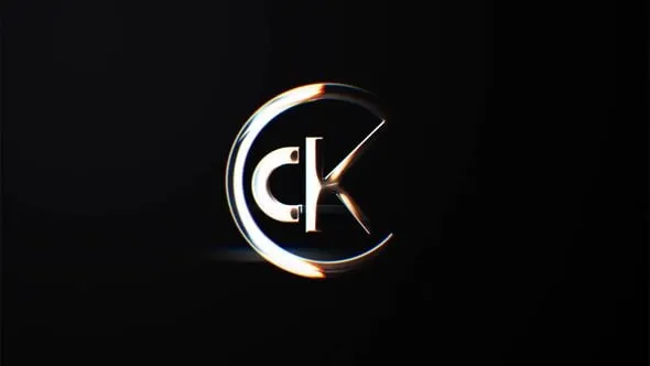 简单大气RGB分离翻转LOGO扫光效果标志动画PR模板下载 Logo Reveal