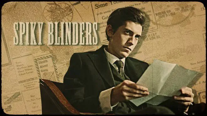 复古效果电影氛围定格动画预告片宣传片视频PR模板下载 Spiky Blinders