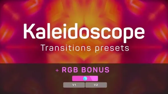 Kaleidoscope Transitions Presets 万花筒视频过渡转场PR模板下载