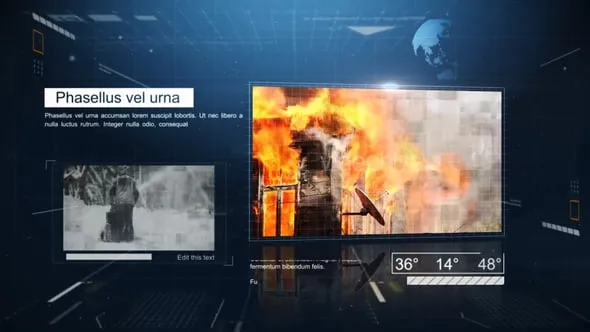 科技感介绍政治军事新闻宣传视频片头动画PR模板下载 Logo Opener For Premiere Pro