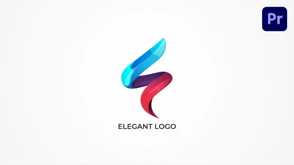 3组明亮现在公司LOGO动画视频效果PR模板下载 Elegant Logo Reveal