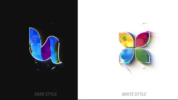 简约飞溅流体LOGO演绎动画视频片头PR模板下载 Splash Logo Reveal