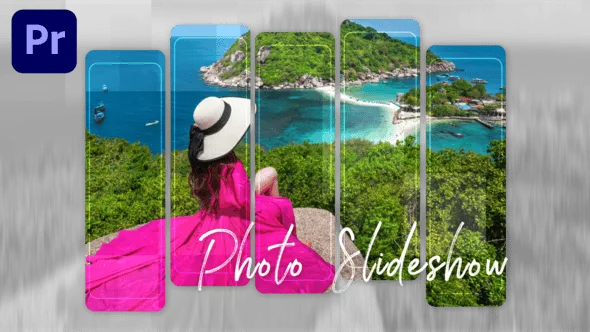 独特照片幻灯片婚礼演示视频相册PR模板下载 Photo Slideshow