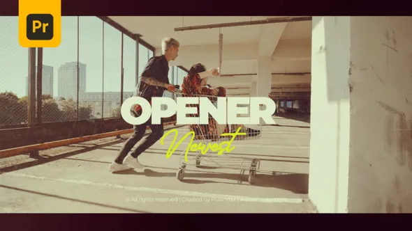 时尚商业品牌广告节奏感旅行城市宣传开场白PR模板下载 Urban Opener