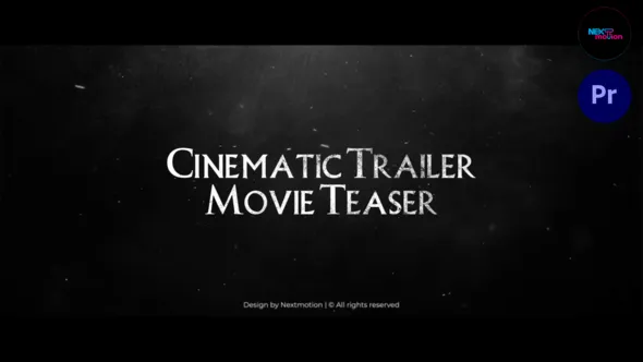 浓烟上升故障悬念大片电影预告片PR模板下载 Cinematic Trailer