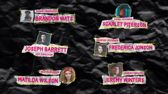 创意纸张文本标题定格动画字幕条PR模板下载 Stop Motion Lower Thirds