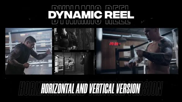 都市风格和动态节奏体育运动活动赛事宣传片PR模板下载 Dynamic Reel Opener