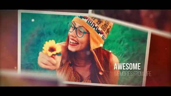 多用途照片幻灯片奇妙优雅视频相册PR模板 Photo Slideshow