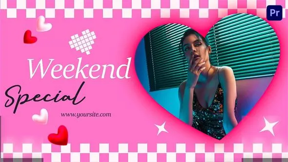 时尚美学幻灯片优雅高级时装街头服饰配饰展示PR模板 Fashion Aesthetic Slideshow