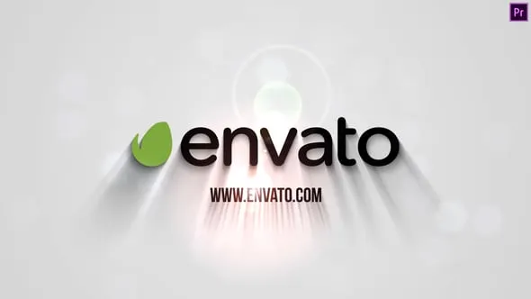 优雅简约文本拼接标志视频直播节目开场标题动画PR模板 Elegant And Simple Logo V2 1 Premiere Pro