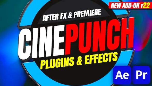 9999+电影视觉特效LUTs调色视频素材音效预设套装AE/PR模板/视频素材 CinePunch v22