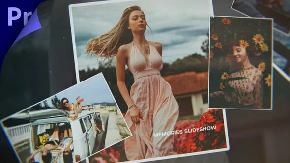 照片展示动画幻灯片效果制作PR模板下载 Photo Slideshow Gallery
