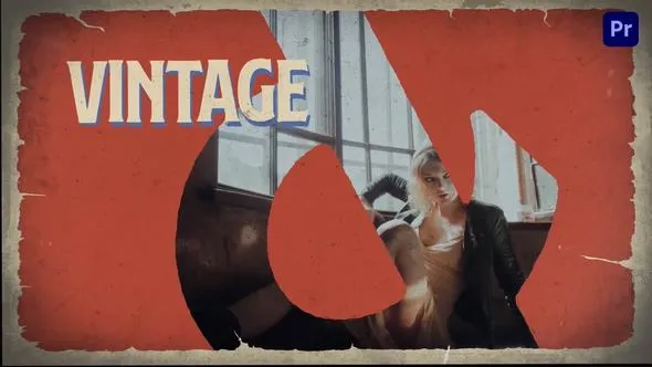 霓虹灯视觉效果80 年代复古风格时尚介绍视频剪辑PR模板下载 80's Style Fashion Intro