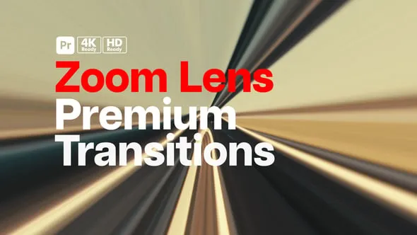 16个高级特效转场变焦镜头PR模板下载 Premium Transitions Zoom Lens for Premiere Pro