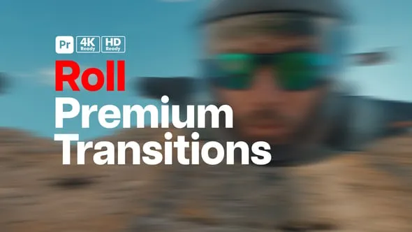 14个快速镜头切换滚动过渡转场效果PR模板下载 Premium Transitions Roll for Premiere Pro
