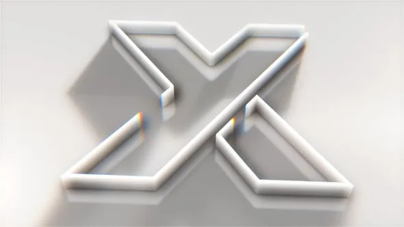 立体感标志轮廓绘制色彩填充明亮LOGO动画-PR模板 Clean Logo Intro