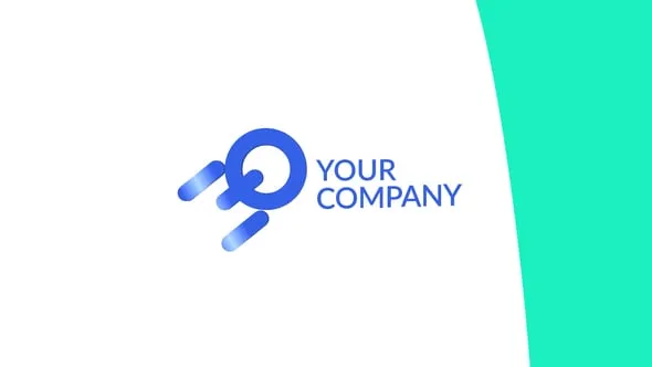 简单3D翻转标志开场白企业LOGO动画-PR模板 Logo Animation