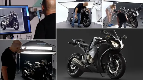 卡尔·泰勒Karl Taylor摄影棚棚拍摩托车布光摄影教程-中文字幕 Studio Motorcycle Photography