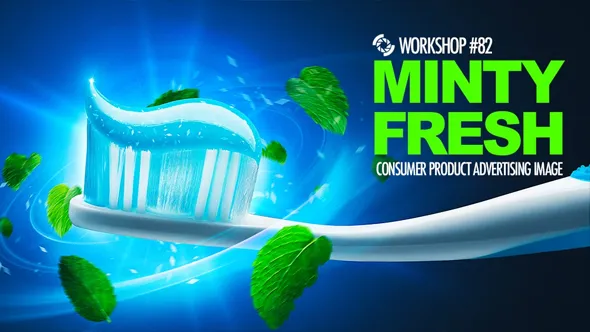 Photigy–AlexKoloskov牙膏消费品广告形象产品摄影＃82-中文字幕 Minty Fresh: Consumer Product Advertising Image Product Photography Workshop #82