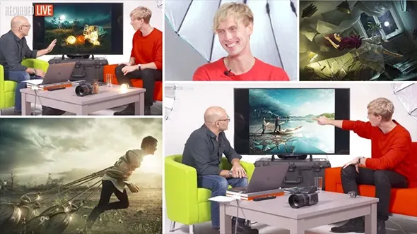 卡尔·泰勒Karl Taylor与摄影师Erik Johansson-现场脱口秀-中文字幕 Interview With Photographer and Digital Artist Erik Johansson